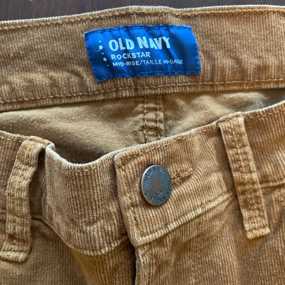 Corduroy pants